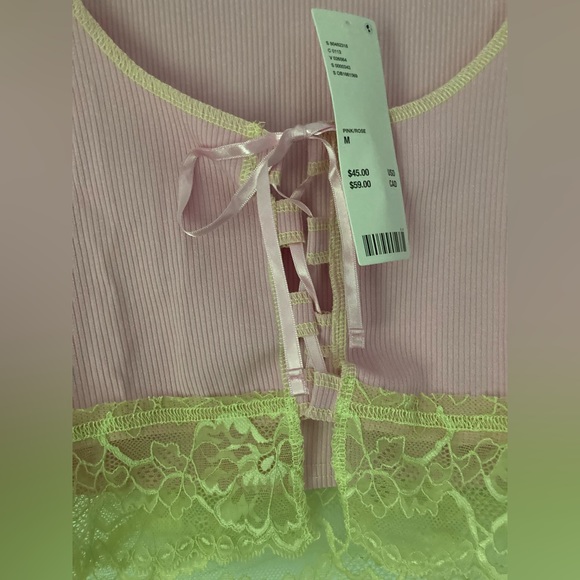 Urban Outfitters Nikko Lace Long Sleeve Top - Picture 3 of 6